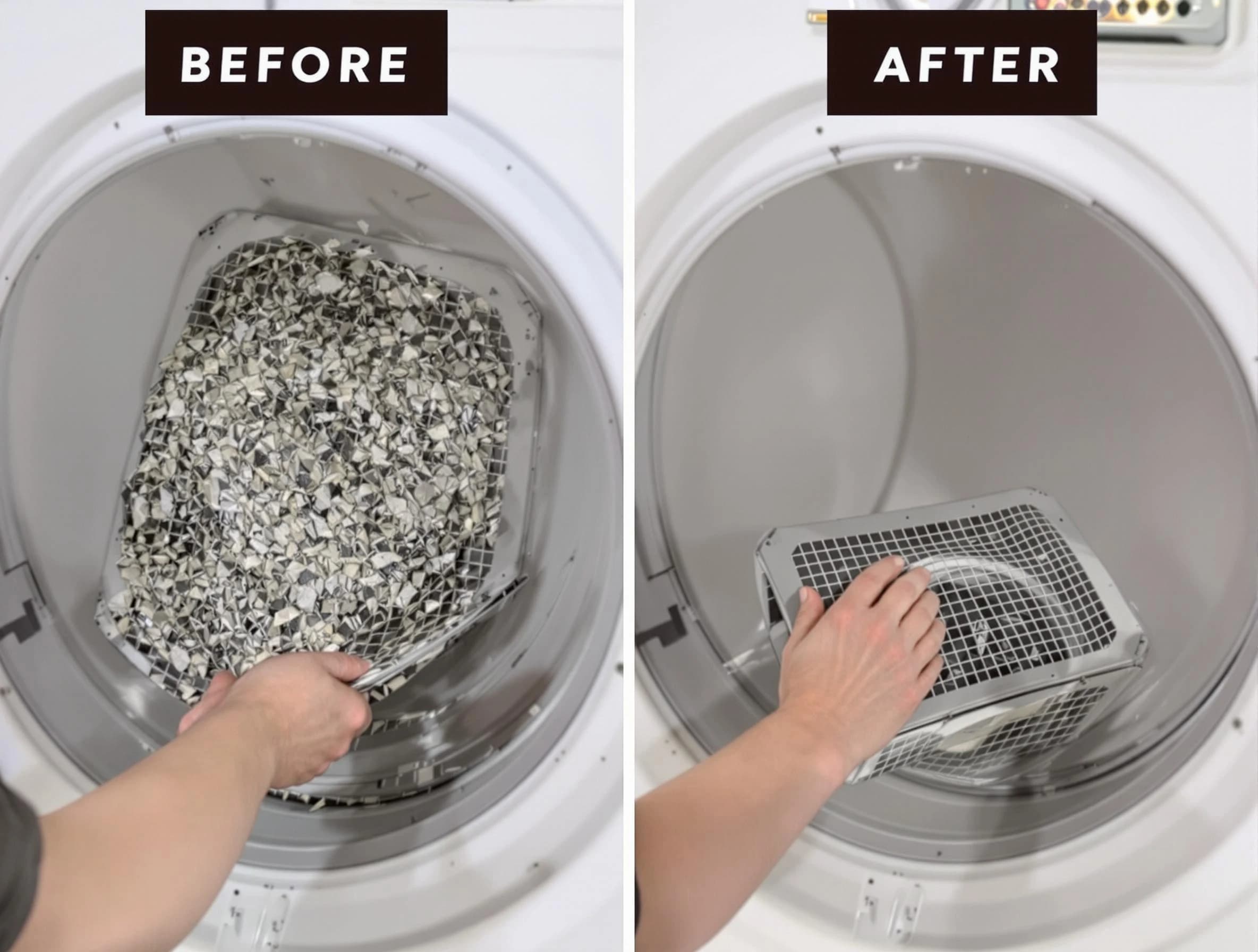 Professional lint trap cleaning by Lewisburg Dryer Vent Cleaning in Lewisburg