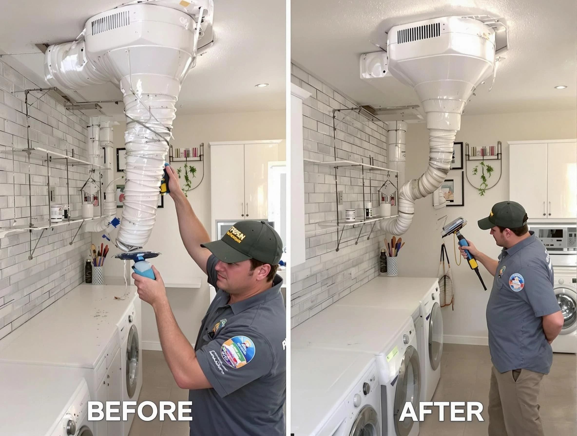 Professional dryer exhaust vent cleaning by Lewisburg Dryer Vent Cleaning in Lewisburg