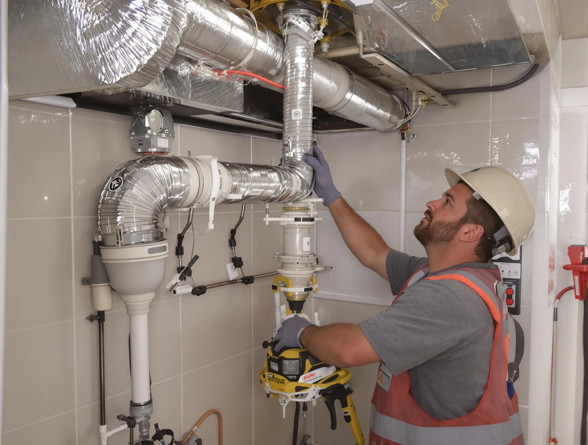 Lewisburg Dryer Vent Cleaning expert performing professional dryer vent repair and installation in Lewisburg
