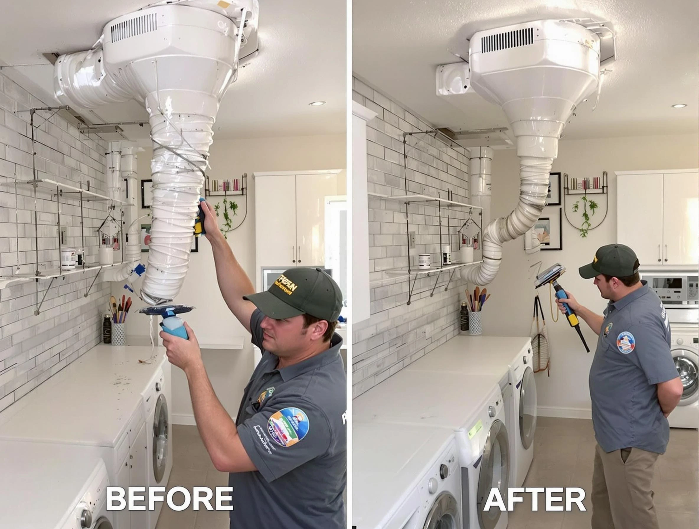 Professional dryer exhaust vent cleaning by Lewisburg Dryer Vent Cleaning in Lewisburg
